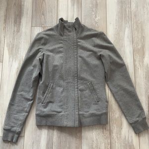 Lululemon grey zip-up sweater